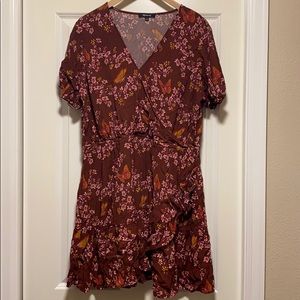 Madewell Faux Wrap dress 18